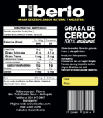 Grasa de cerdo pura 1000g - 1L - Image 2